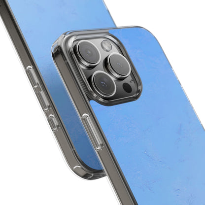 Clear Phone Case – Azure Fade