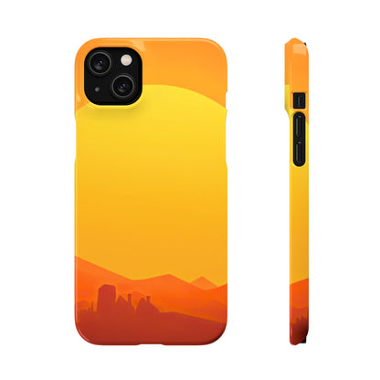 Snap Phone Case – Desert Sunrise