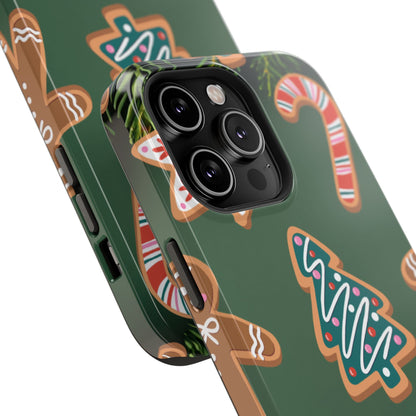Impact-Resistant Phone Case – Cookie Season – Compatible with iPhone 11–17 & Samsung Galaxy S22–S26 Series
