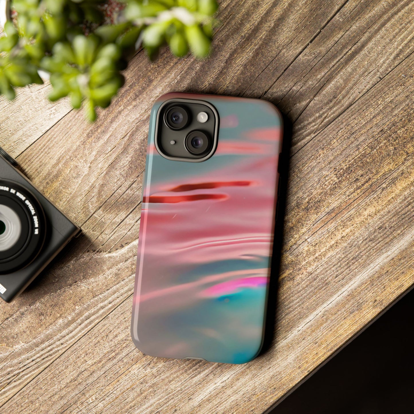Protective Phone Case – Liquid Sunset