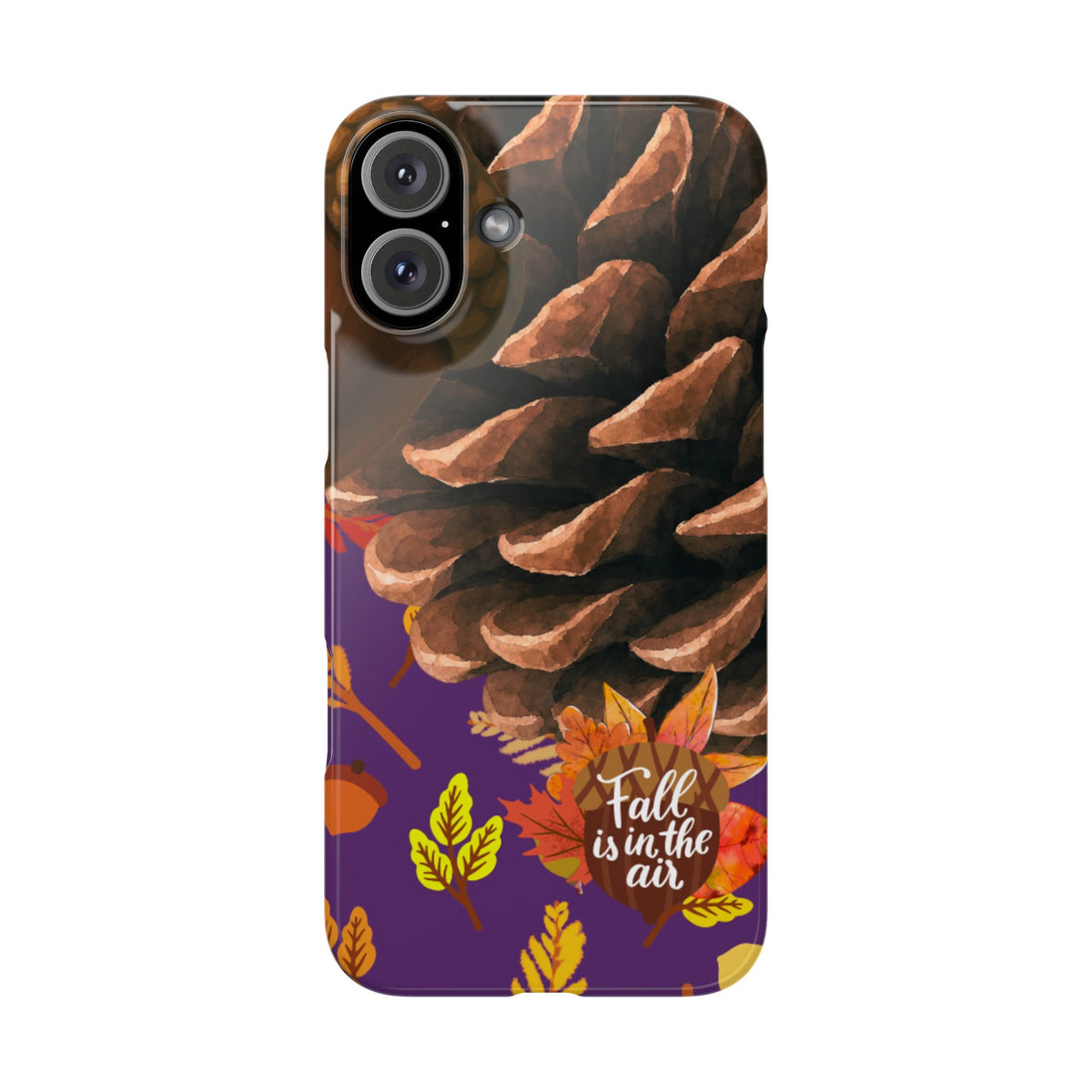 Slim Phone Case – Pine & Plenty – Compatible with iPhone 11–17 Series