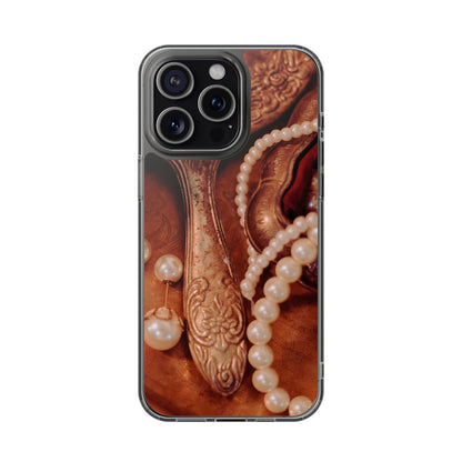 Clear Phone Case – Bronze Vanity