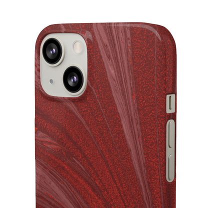 Snap Phone Case – Crimson Current