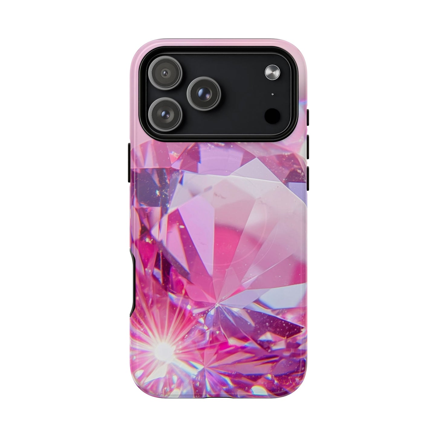 Protective Magnetic Phone Case – Pink Ice