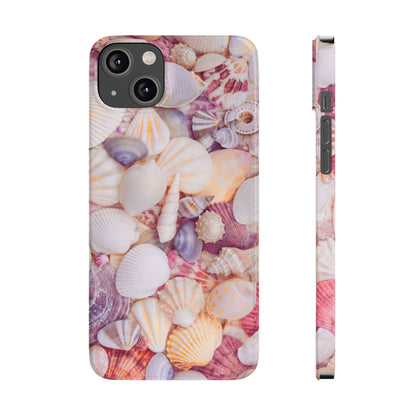 Slim Phone Case – Shell Scatter
