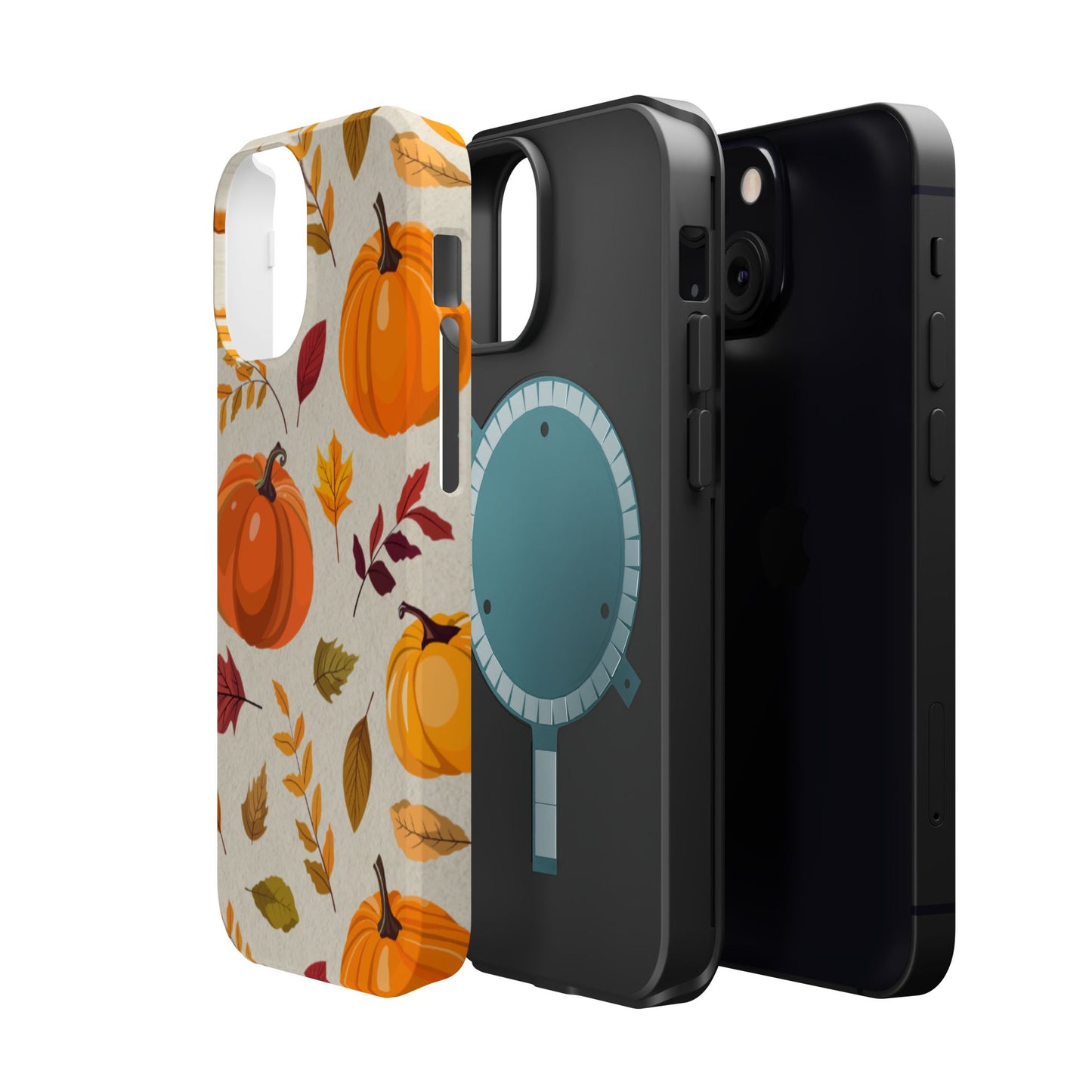 Wireless-Charging Compatible Case – Falling for Pumpkin