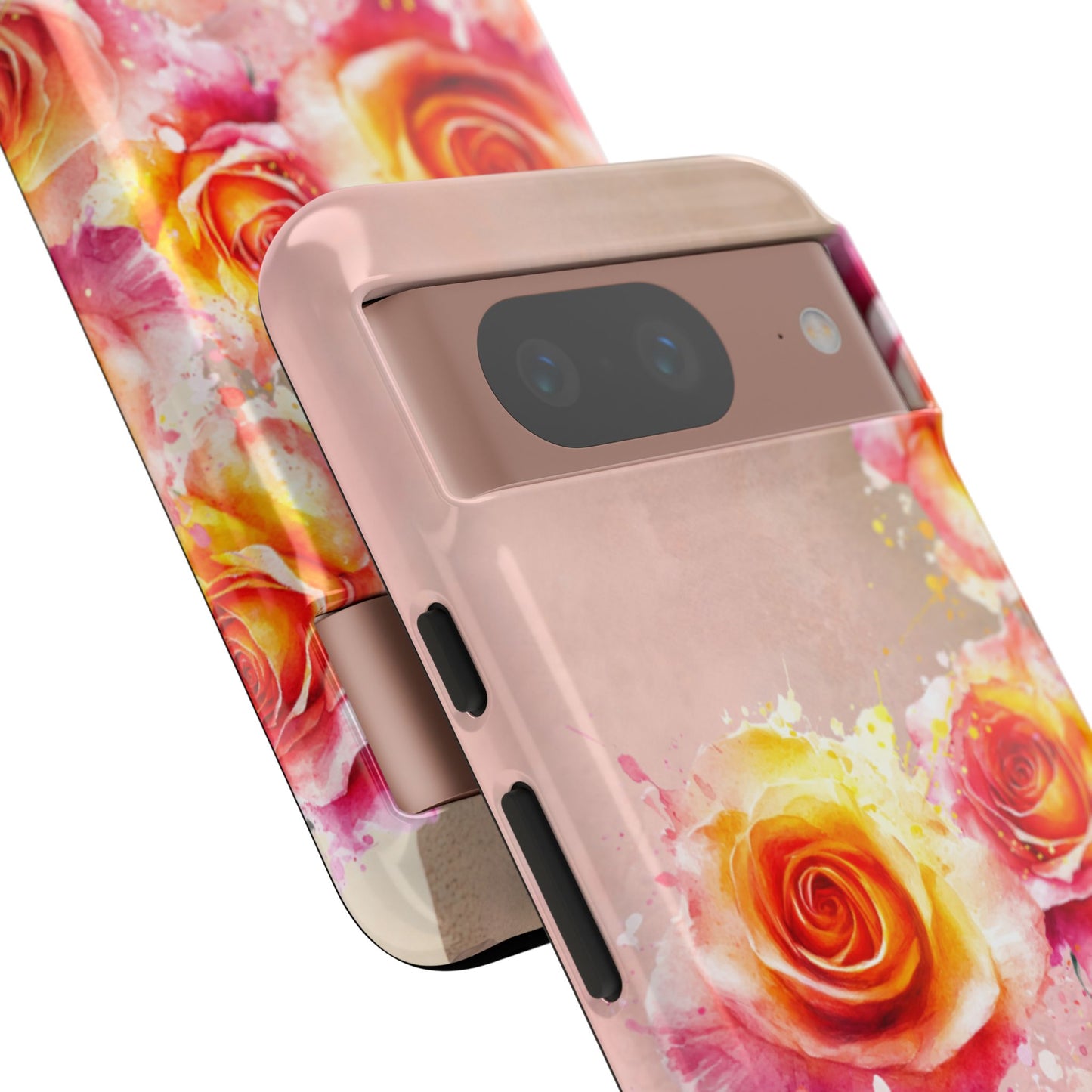 Protective Phone Case – Sunset Roses