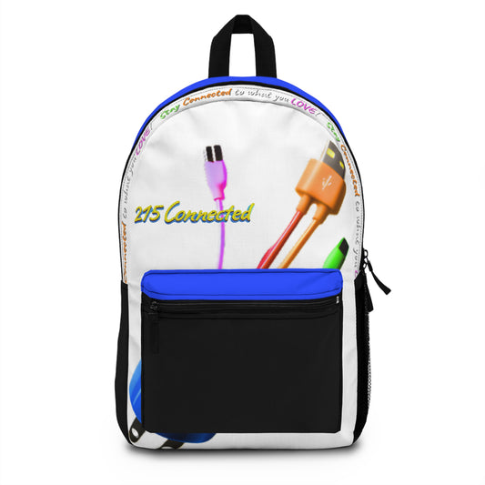 Backpack – 215 Connected Cable Logo Design