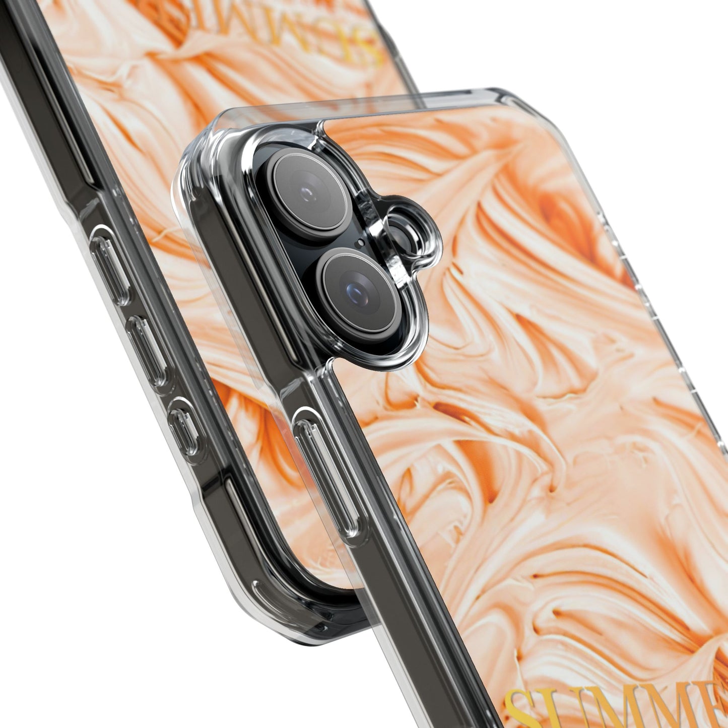 Clear Phone Case – Peach Sorbet