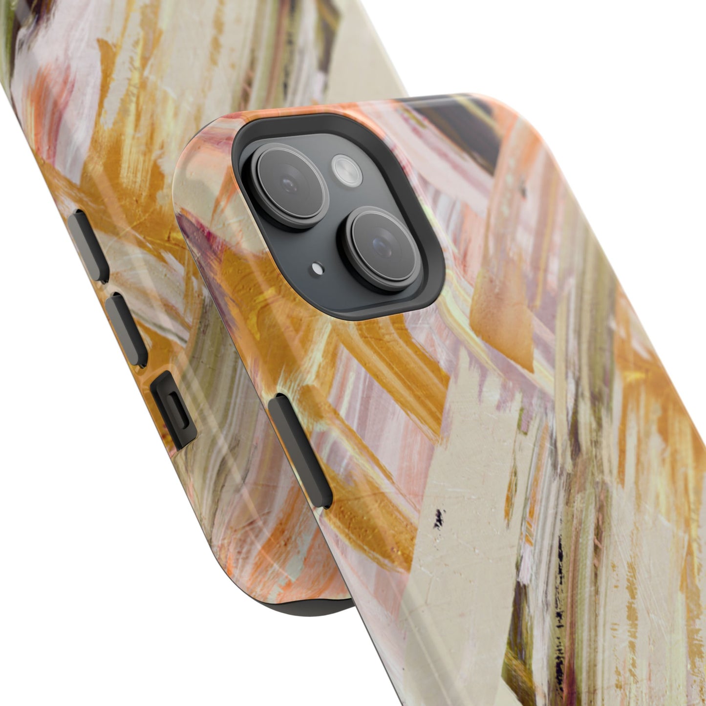 Wireless-Charging Compatible Case – Brush & Bronze