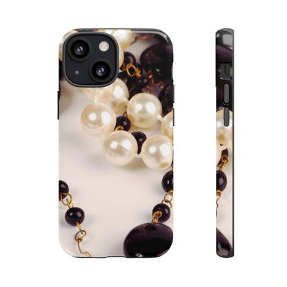 Protective Phone Case – Noir Pearl