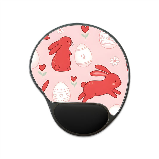Ergonomic Mouse Pad – Hop & Hearts