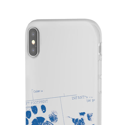 Flexi Case – Mom’s Little Blue Footprints