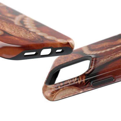 Impact-Resistant Phone Case – Bronze Vanity