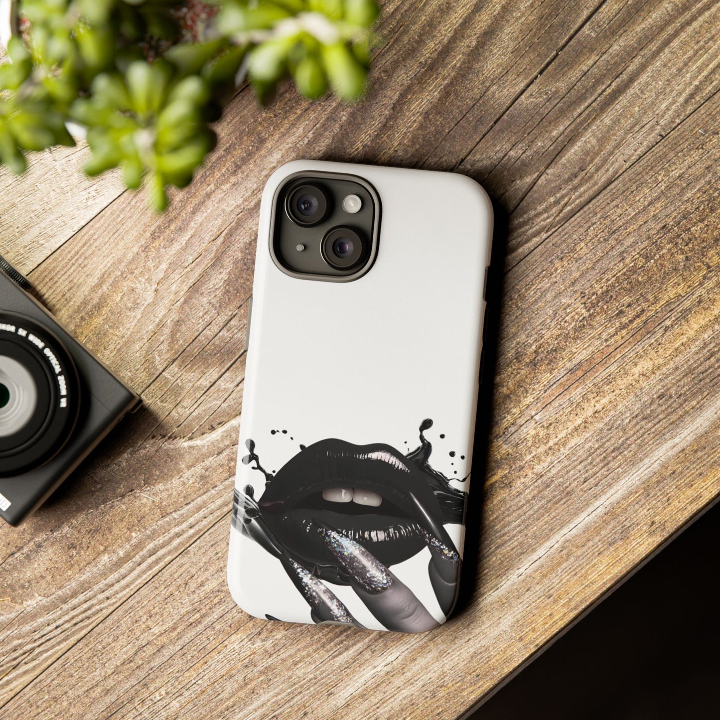 Protective Phone Case – Liquid Noir