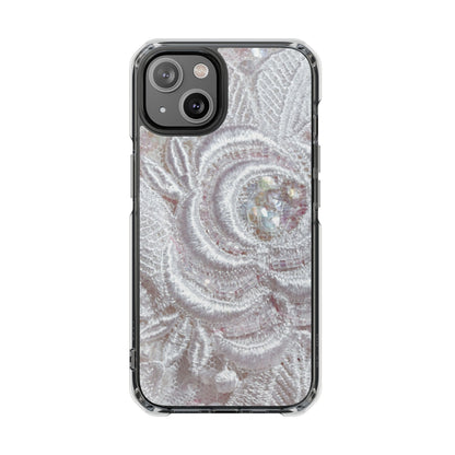 Clear Magnetic Phone Case – Lace Veil