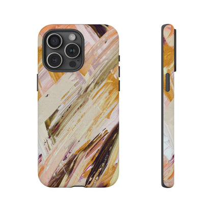 Protective Phone Case – Brush & Bronze