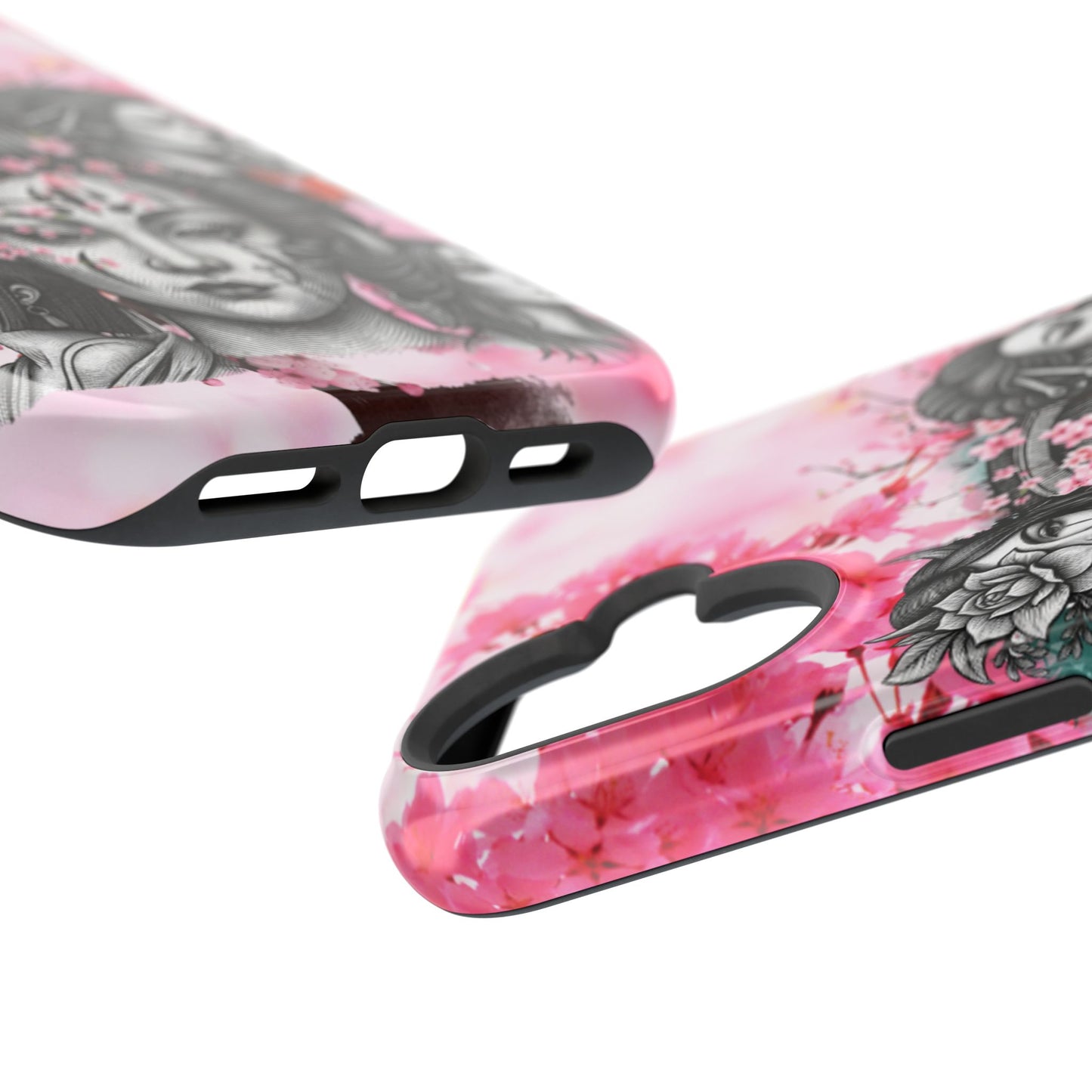 Wireless-Charging Compatible Case – Blossom & Thorn