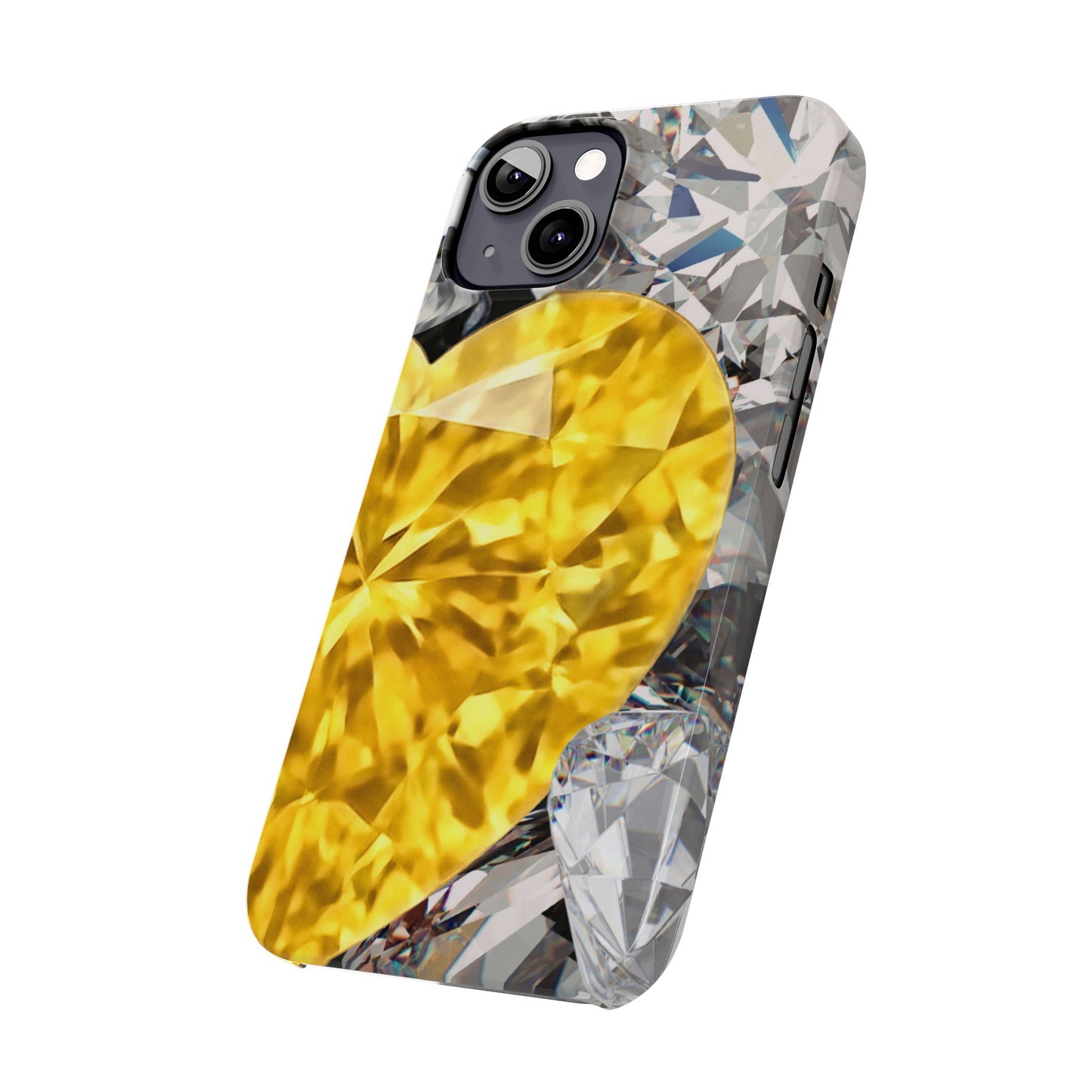 Slim Phone Case – Heart of Gold