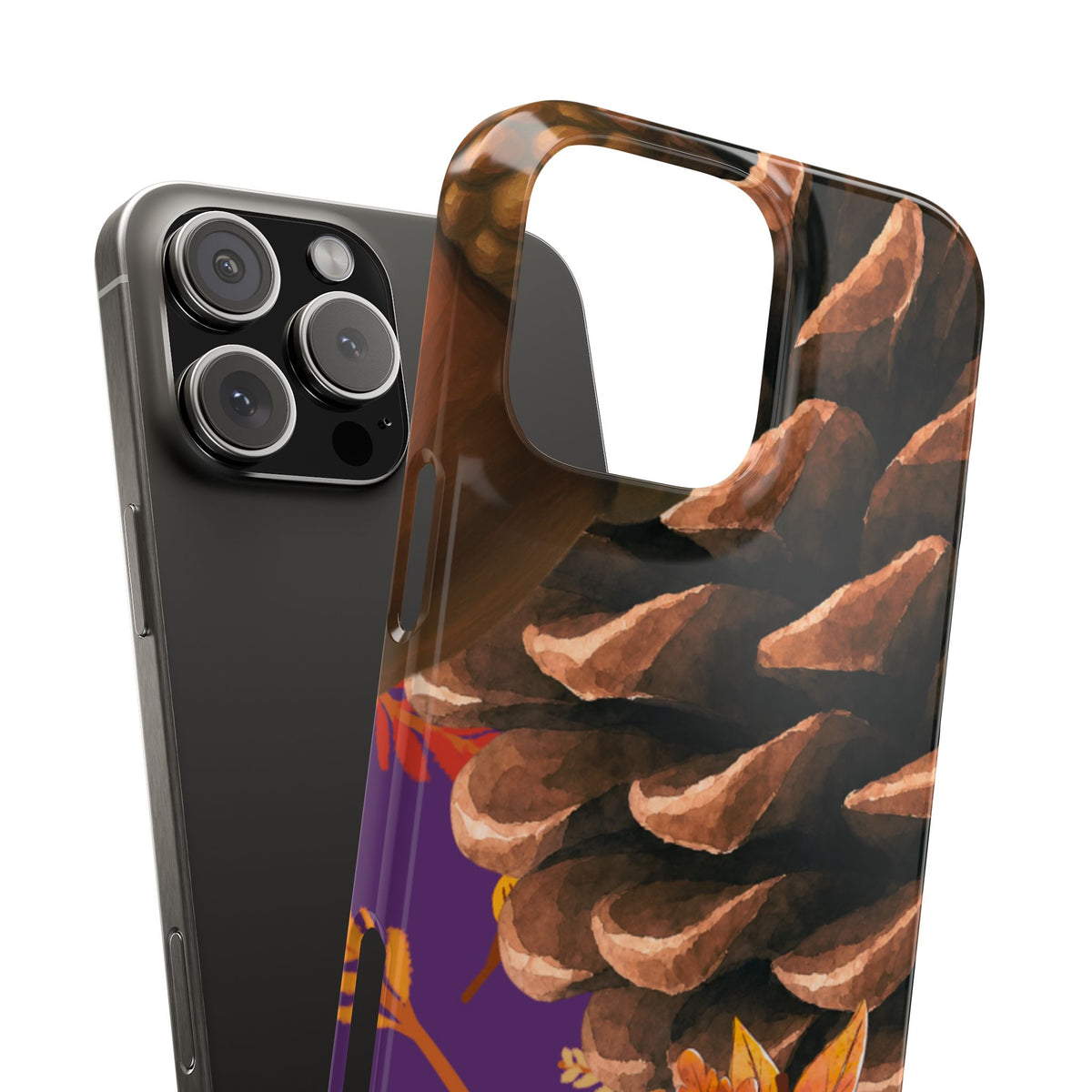 Slim Phone Case – Pine & Plenty – Compatible with iPhone 11–17 Series