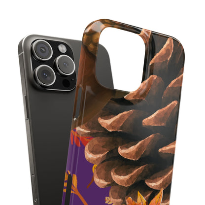 Slim Phone Case – Pine & Plenty – Compatible with iPhone 11–17 Series