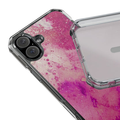 Clear Magnetic Phone Case – Spilled Wine