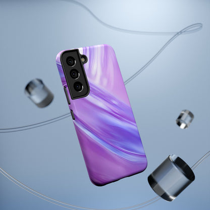Impact-Resistant Phone Case – Lavender Wave