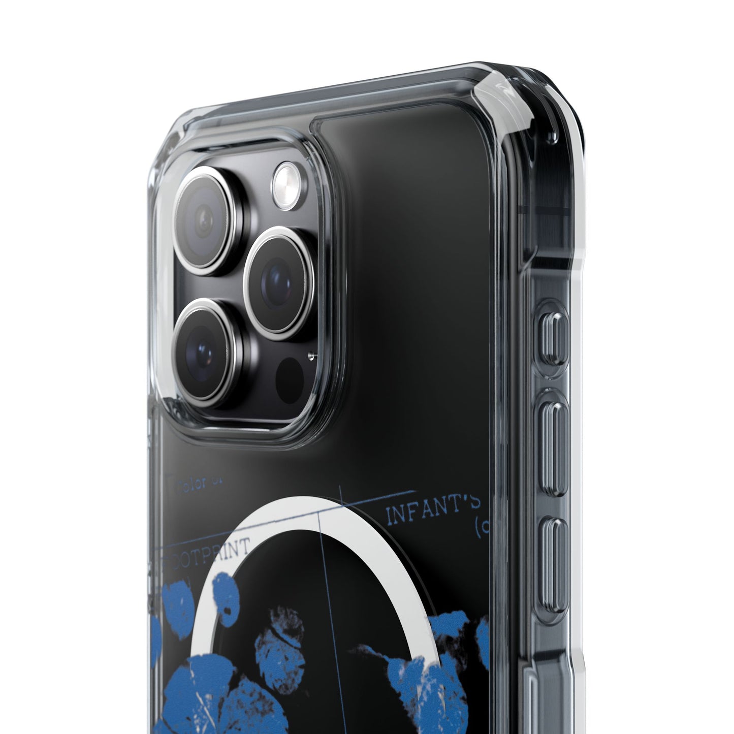 Clear Magnetic Phone Case – Mom’s Little Blue Footprints