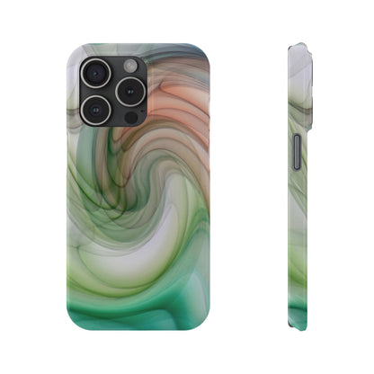 Slim Phone Case – Marble Flow