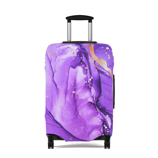 Luggage Cover – Gilded Violet