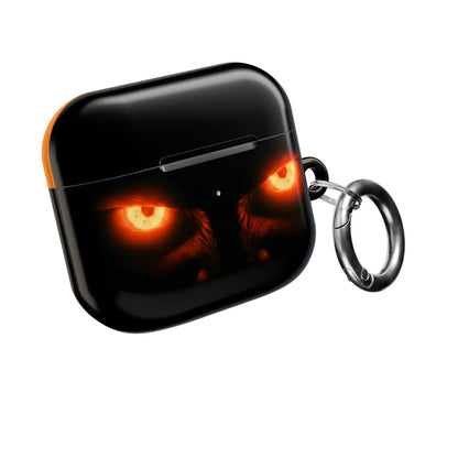 Wireless Earbud Case Cover – Blazing Monster Eyes