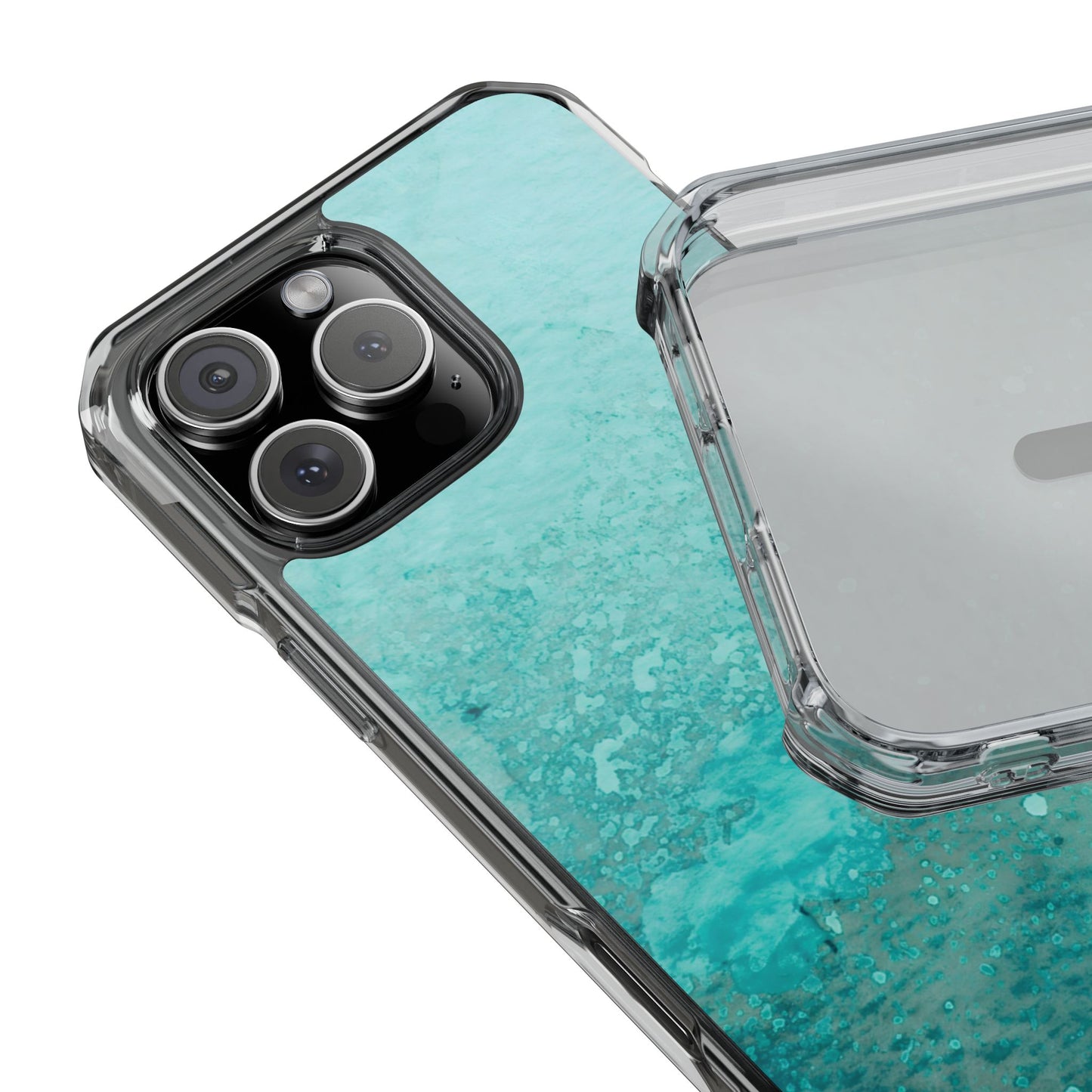 Clear Magnetic Phone Case – Sea Glass
