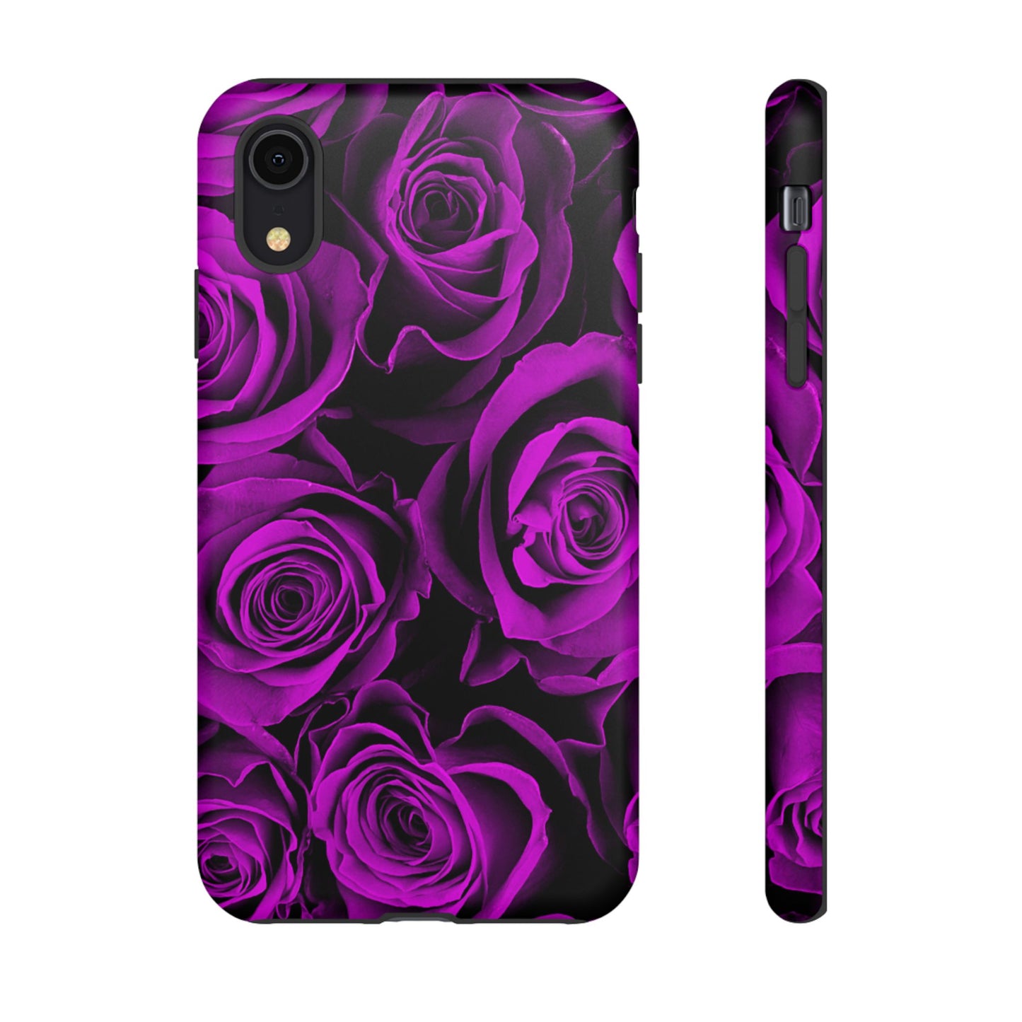 Protective Phone Case – Amethyst Roses