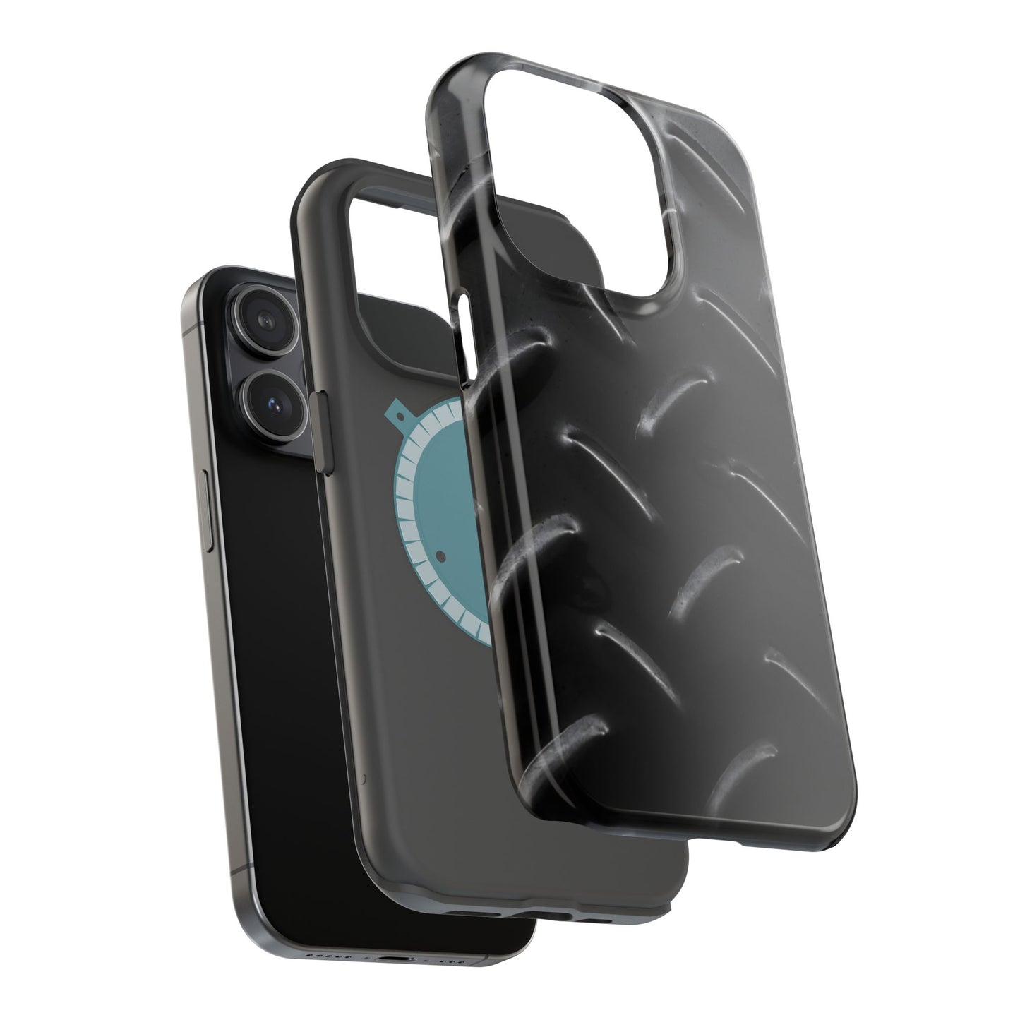 Wireless-Charging Compatible Case – Blackout Plate