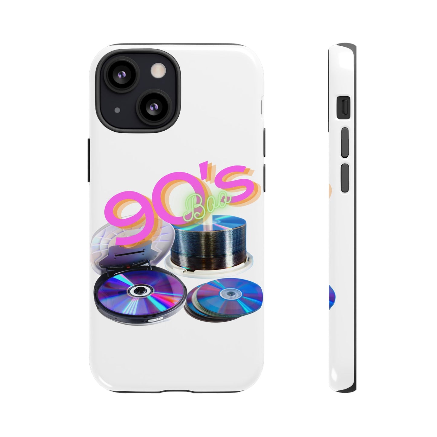 Protective Phone Case – 90s Spin