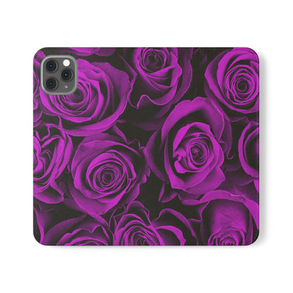 Flip Case – Amethyst Roses