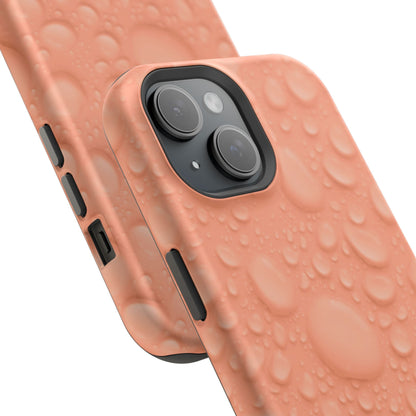 Impact-Resistant Phone Case – Apricot Rain