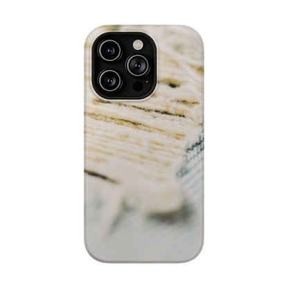 Impact-Resistant Phone Case – Woven Warmth