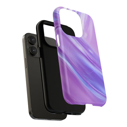 Protective Magnetic Phone Case – Lavender Wave