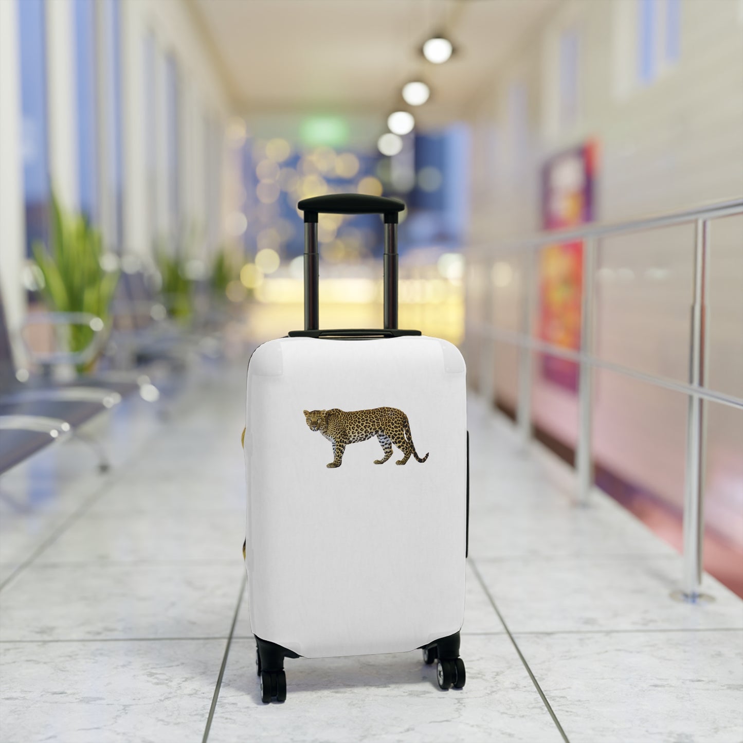 Luggage Cover – Leopard Luxe