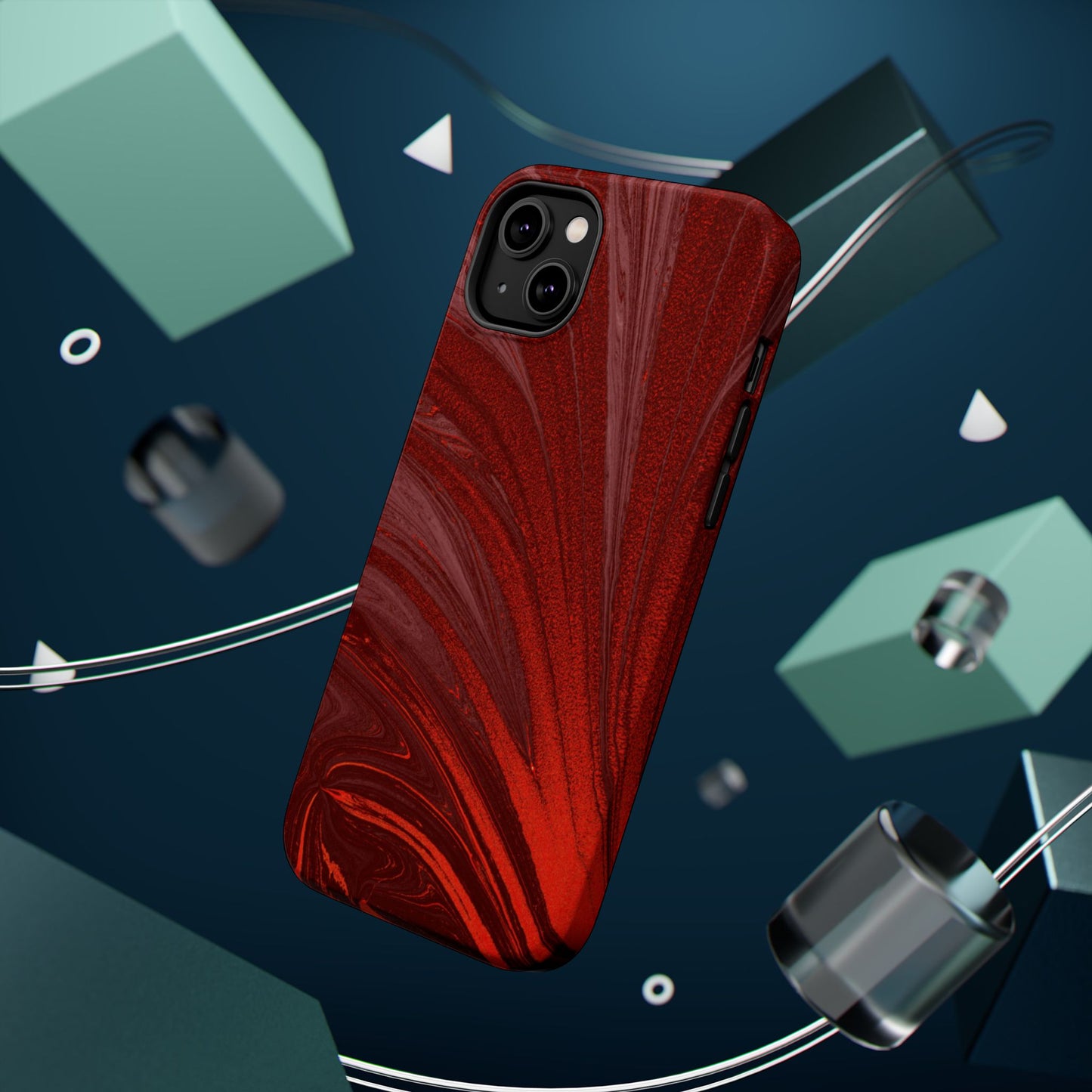 Wireless-Charging Compatible Case – Crimson Current