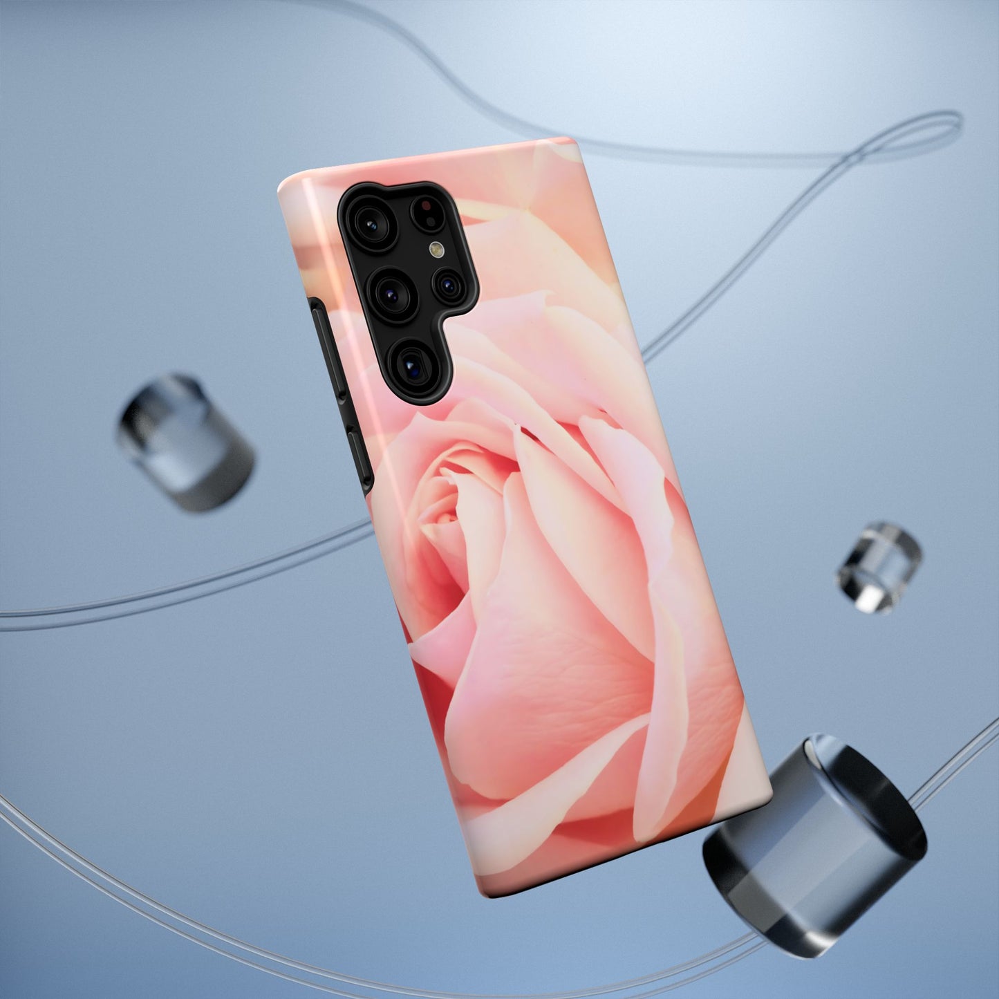 Wireless-Charging Compatible Case – A Mother’s Rose Embrace