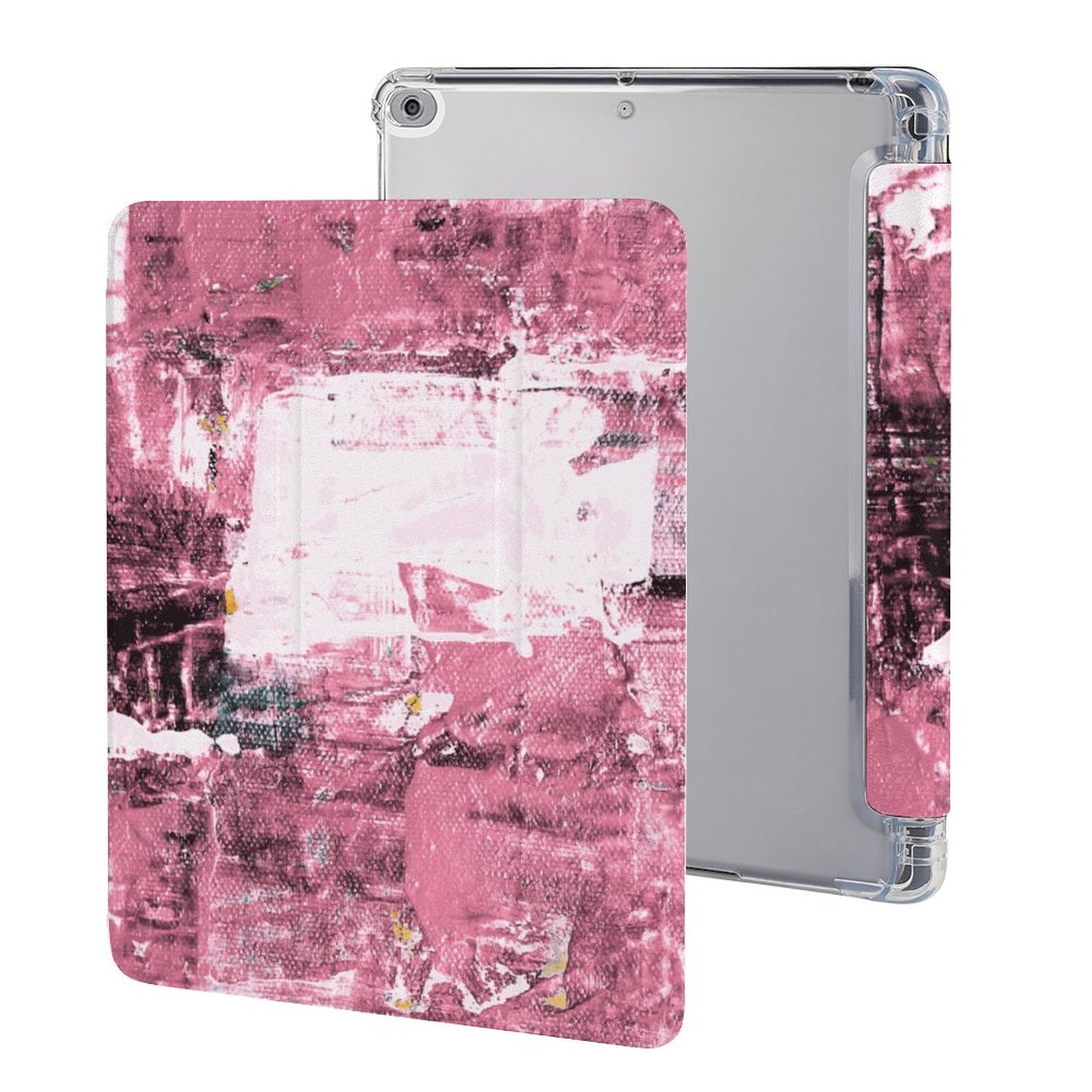 Tablet Case with Pencil Holder – Faded Cranberry