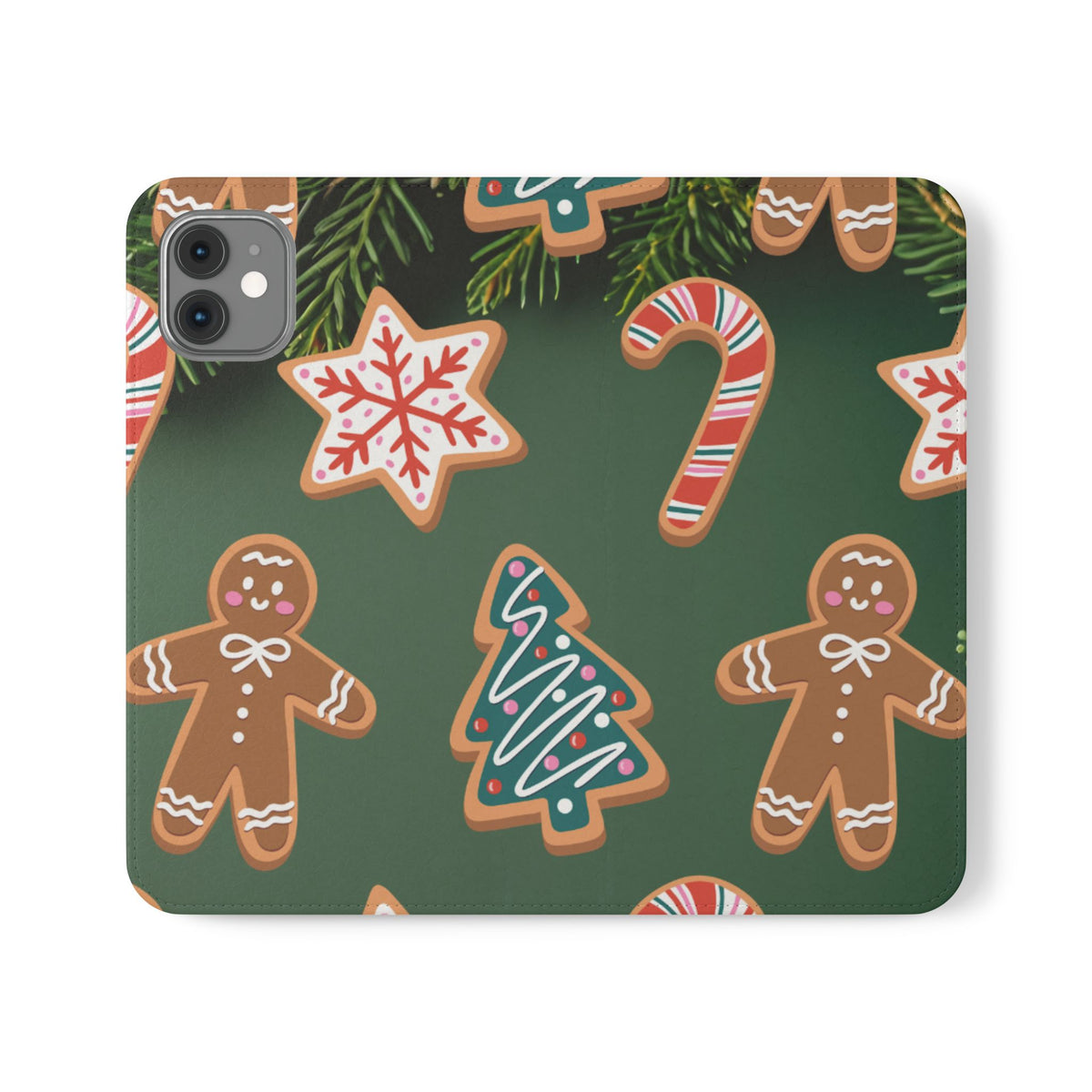 Flip Case – Cookie Season – Compatible with iPhone 11–17 & Samsung Galaxy S21–S25 Series