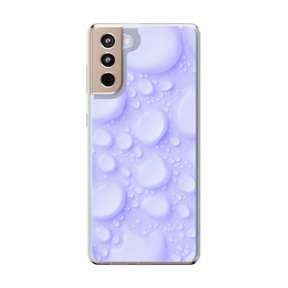 Clear Phone Case – Lilac Dew