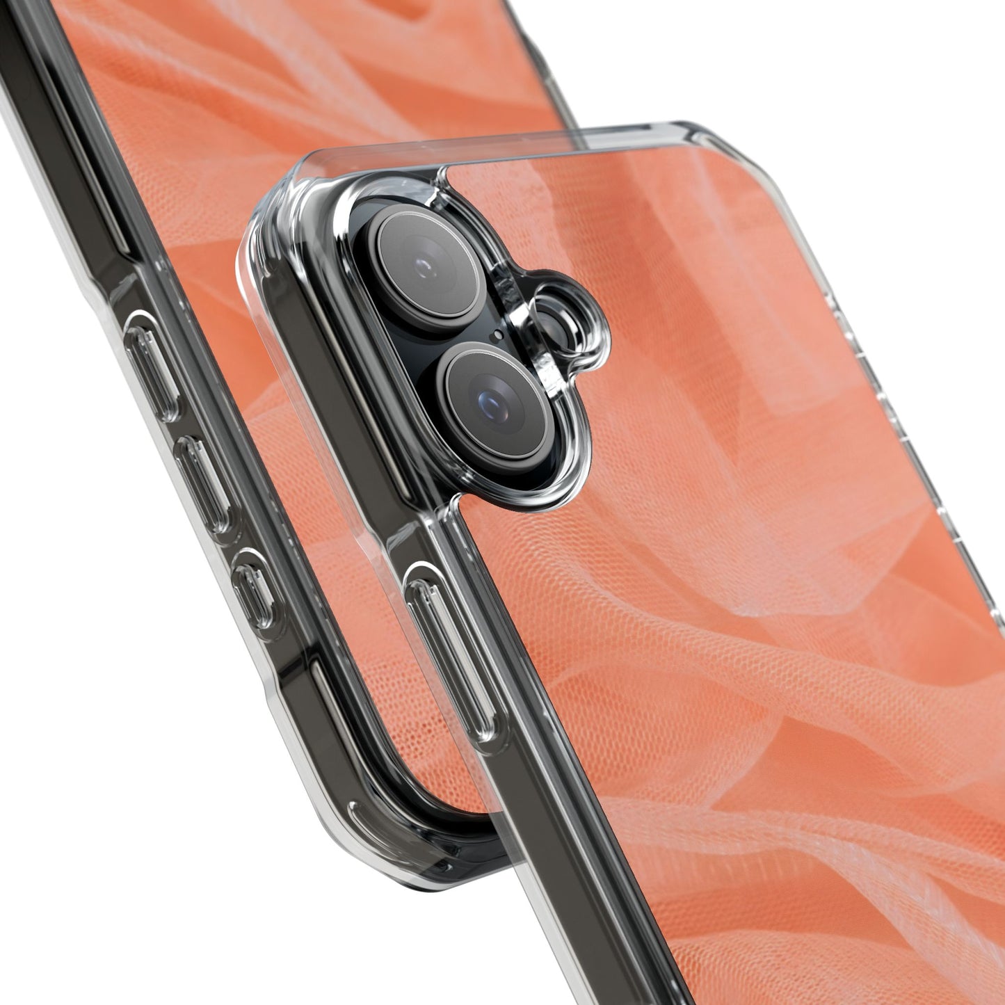 Clear Magnetic Phone Case – Coral Veil