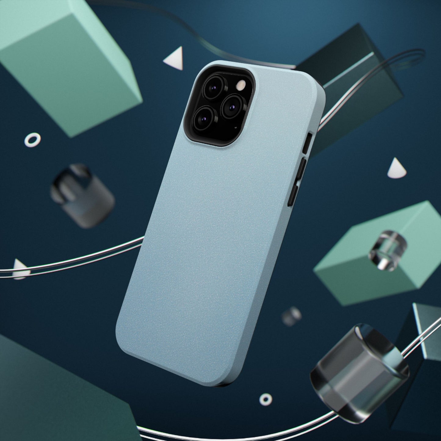 Impact-Resistant Phone Case – Blue Whisper