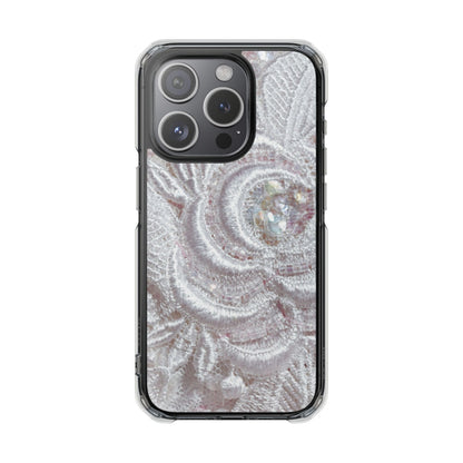 Clear Magnetic Phone Case – Lace Veil