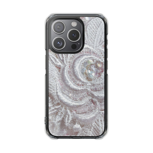 Clear Magnetic Phone Case – Lace Veil