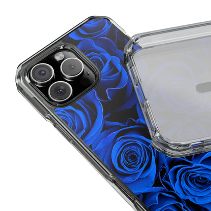 Clear Magnetic Phone Case – Midnight Bloom
